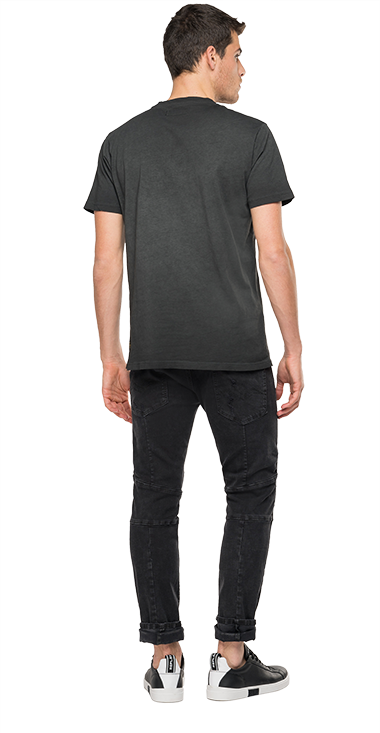 ガーメントダイコットンジャージーARMY Tシャツ 詳細画像